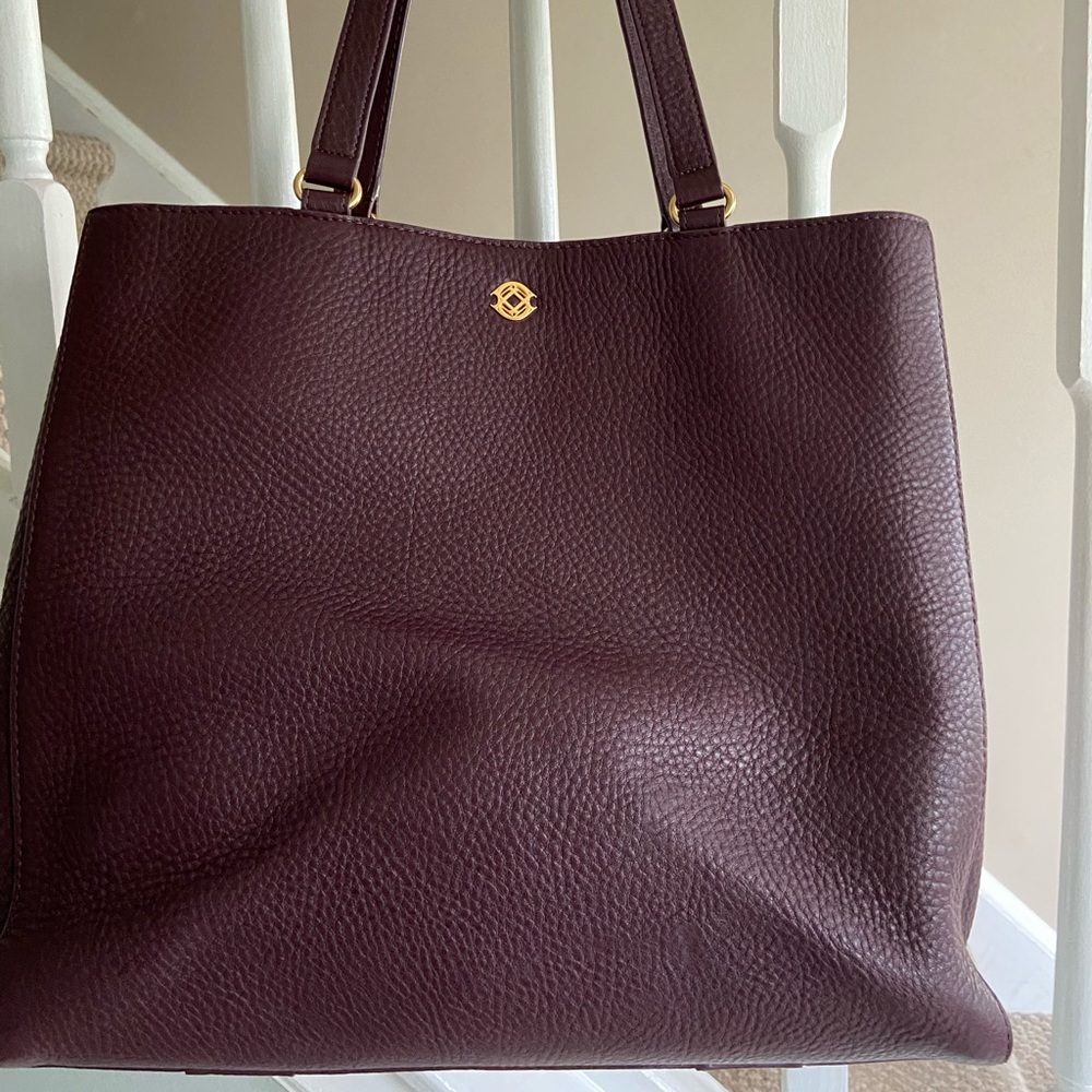 Dagne Dover Allyn Large laptop tote with wallet